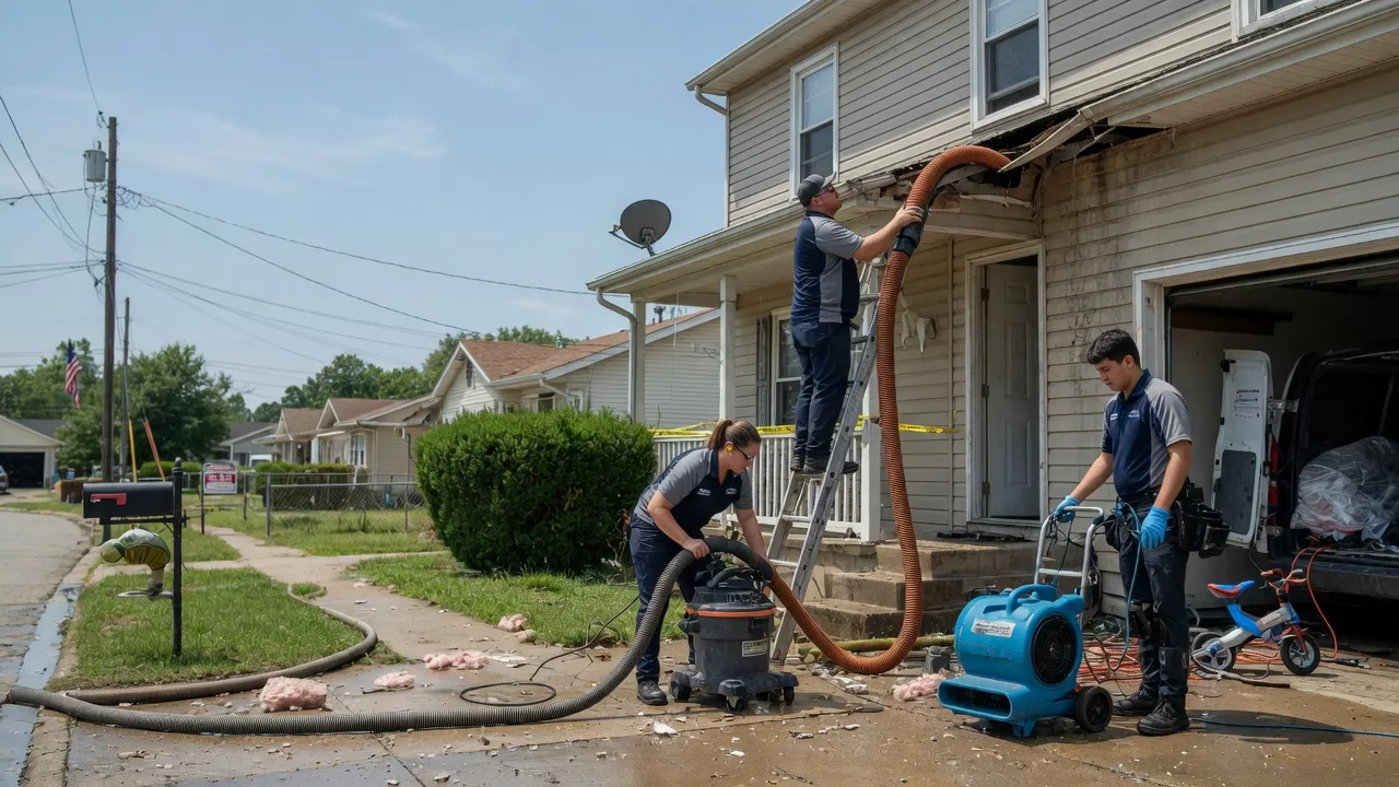 Water Damage Restoration in Des Allemands, LA near me